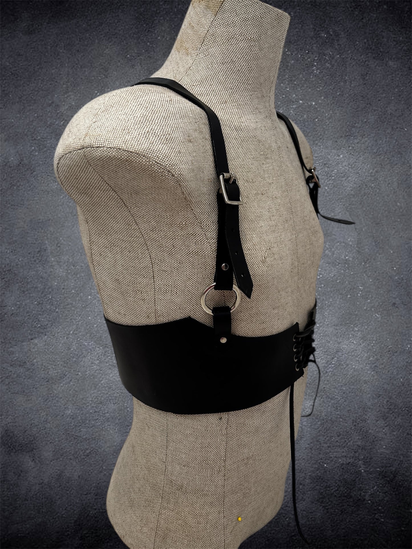Lace Up Harness - No rivets