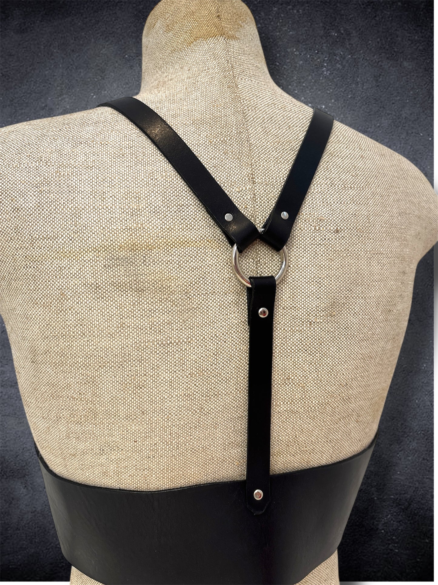Lace Up Harness - No rivets