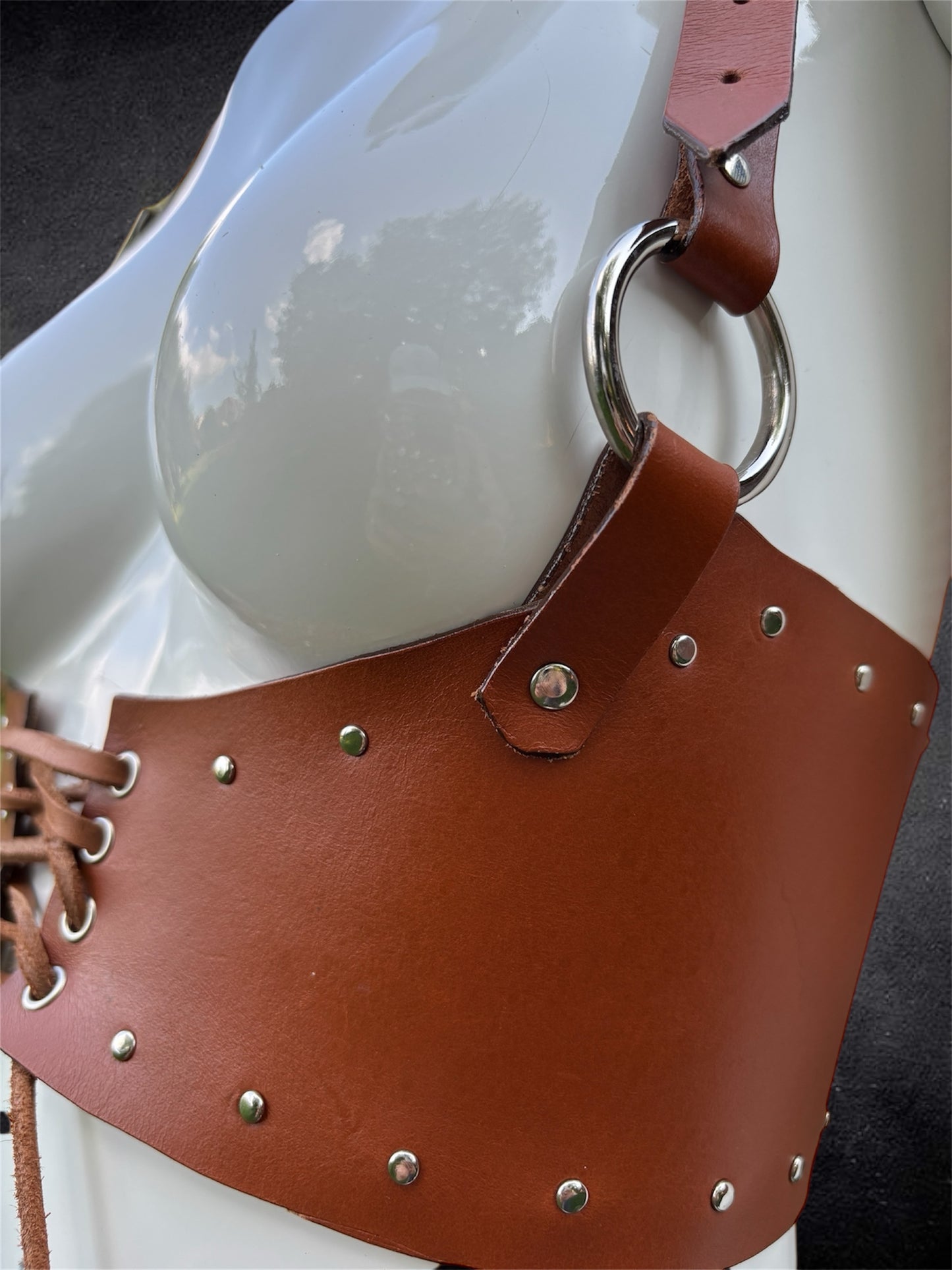 Lace Up Harness (Light Brown)