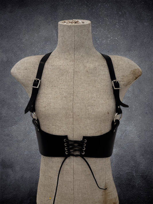 Lace Up Harness - No rivets